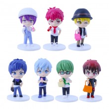 Kuroko No Basuke anime figures set(7pcs a set)(OPP...