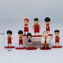 Slam Dunk anime figures set(8pcs a set)(OPP bag)