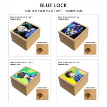 Blue Lock anime wooden music box