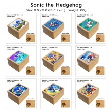 Sonic the Hedgehog wooden music box