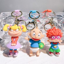 Rugrats anime figure doll key chain