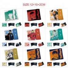 Haikyuu anime snap wallet buckle purse