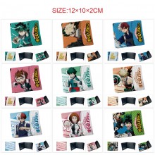 My Hero Academia anime snap wallet buckle purse