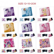 My Little Pony anime snap wallet buckle purse