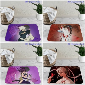 Hell's Paradise anime short velvet floor mat