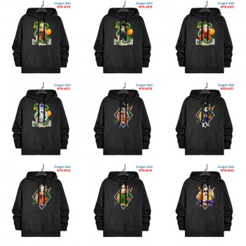 Dragon Ball anime cotton long sleeve hoodies cloth