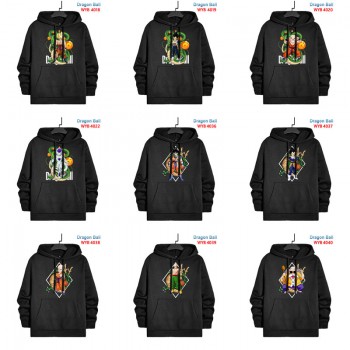 Dragon Ball anime cotton long sleeve hoodies cloth