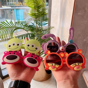 Lotso strawberry bear Alien Tigger anime childer funny glasses