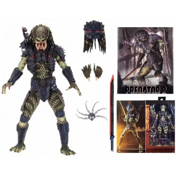 NECA The Predator P2 Lost Predator action figure(eyes can lightable)