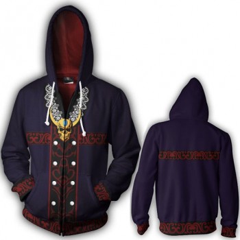 Devil May Cry game 3D printing hoodie sweater cloth zipper