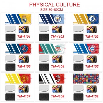 Football Sports big mouse pad mat 30*80CM