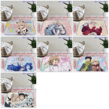 InSpectre anime short velvet floor mat