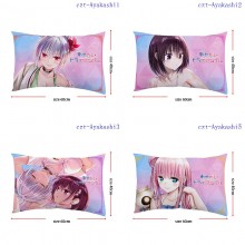 Ayakashi Triangle anime two-sided pillow 40*60CM