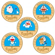 Doraemon Commemorative Coin Collect Badge Lucky Coin Decision Coin