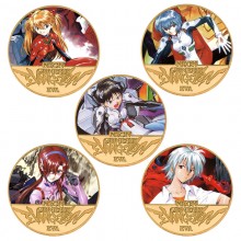 EVA Commemorative Coin Collect Badge Lucky Coin Decision Coin