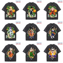 Dragon Ball anime short sleeve wash water worn-out...