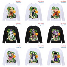 Dragon Ball anime long sleeve round neck thin cott...