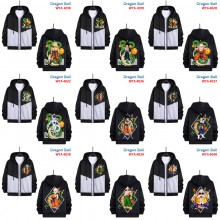 Dragon Ball anime zipper cotton long sleeve hoodies cloth