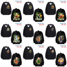 Dragon Ball anime zipper cotton long sleeve hoodies cloth