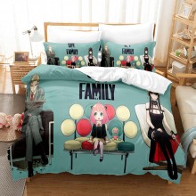 SPY x FAMILY anime sheet quilt cover+pillowcase