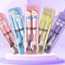 Sanrio Melody kitty Cinnamoroll Kuromi stainless s...