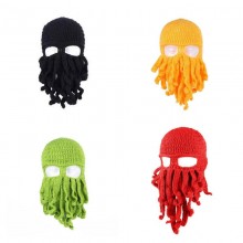 Octopus funny knitted hat