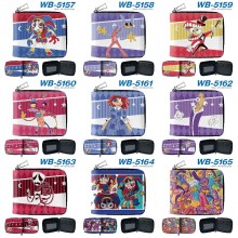 The Amazing Digital Circus anime zipper wallet purse