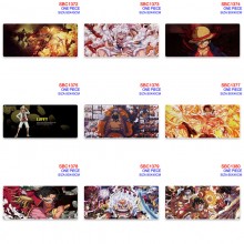 One Piece anime big mouse pad mat 80*30/90*40