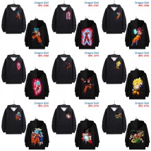 Dragon Ball anime zipper cotton long sleeve hoodie...