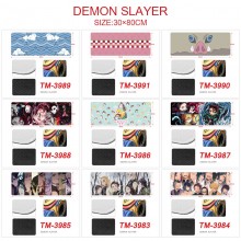 Demon Slayer anime big mouse pad mat 30*80CM