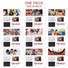 One Piece anime big mouse pad mat 30*80CM
