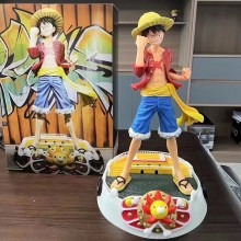 One Piece Monkey D Luffy Thousand Sunny anime figu...