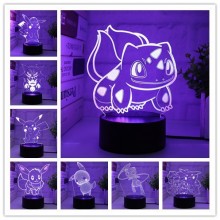 Pokemon Anime Acrylic Figure 3D Lamp USB Night Lig...