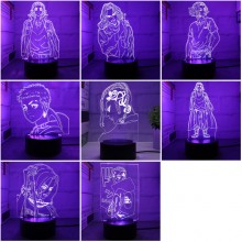 Tokyo Revengers Anime Acrylic Figure 3D Lamp USB Night Light