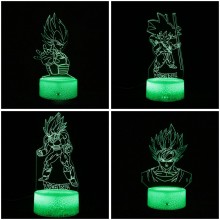 Dragon Ball Anime Acrylic Figure 3D Lamp USB Night Light