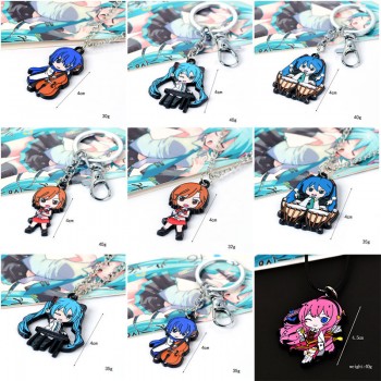 Hatsune Miku anime key chain/necklace