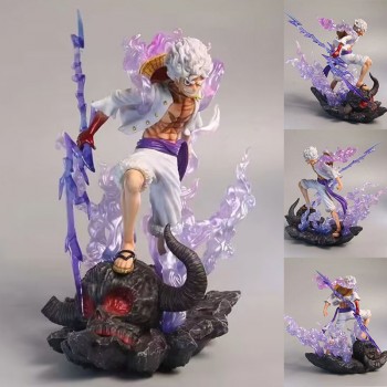 One Piece Luffy Nika Sun God Gear 5 anime figure