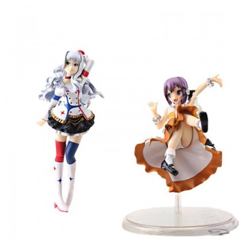 THE IDOLM@STER Shijou Takane Kikuchi Makoto anime figure