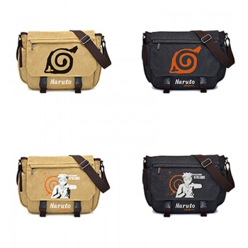 Naruto anime canvas satchel shoulder bag