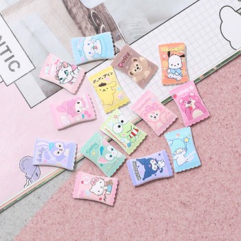 Sanrio Melody kitty Cinnamoroll Kuromi mini diy hair claw hairpins(50pcs a set)