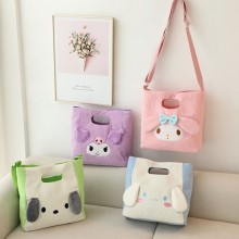 Melody Cinnamoroll Kuromi anime satchel shoulder b...