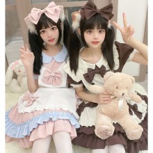 Lolita maid outfit housemaid dress girl cloth costume