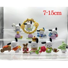 Pochacco anime figures set(9pcs a set)(OPP bag)