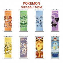 Pokemon anime wall scroll wallscrolls 60*170CM