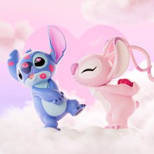 Genuine Stitch anime lovers figures set(2pcs a set)