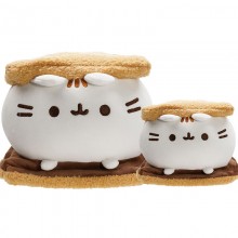 Hamburg cat sandwich Pusheen cat anime plush doll 15cm/22cm