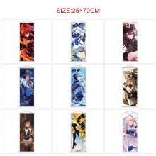 Genshin Impact game wall scroll wallscrolls 25*70CM