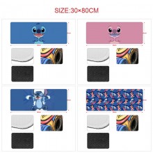 Stitch anime big mouse pad mat 30*80CM