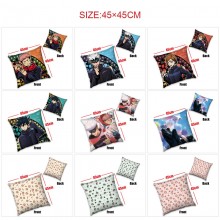 Jujutsu Kaisen anime two-sided pillow pillowcase 45*45cm