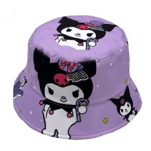Melody Kuromi anime bucket hat cap